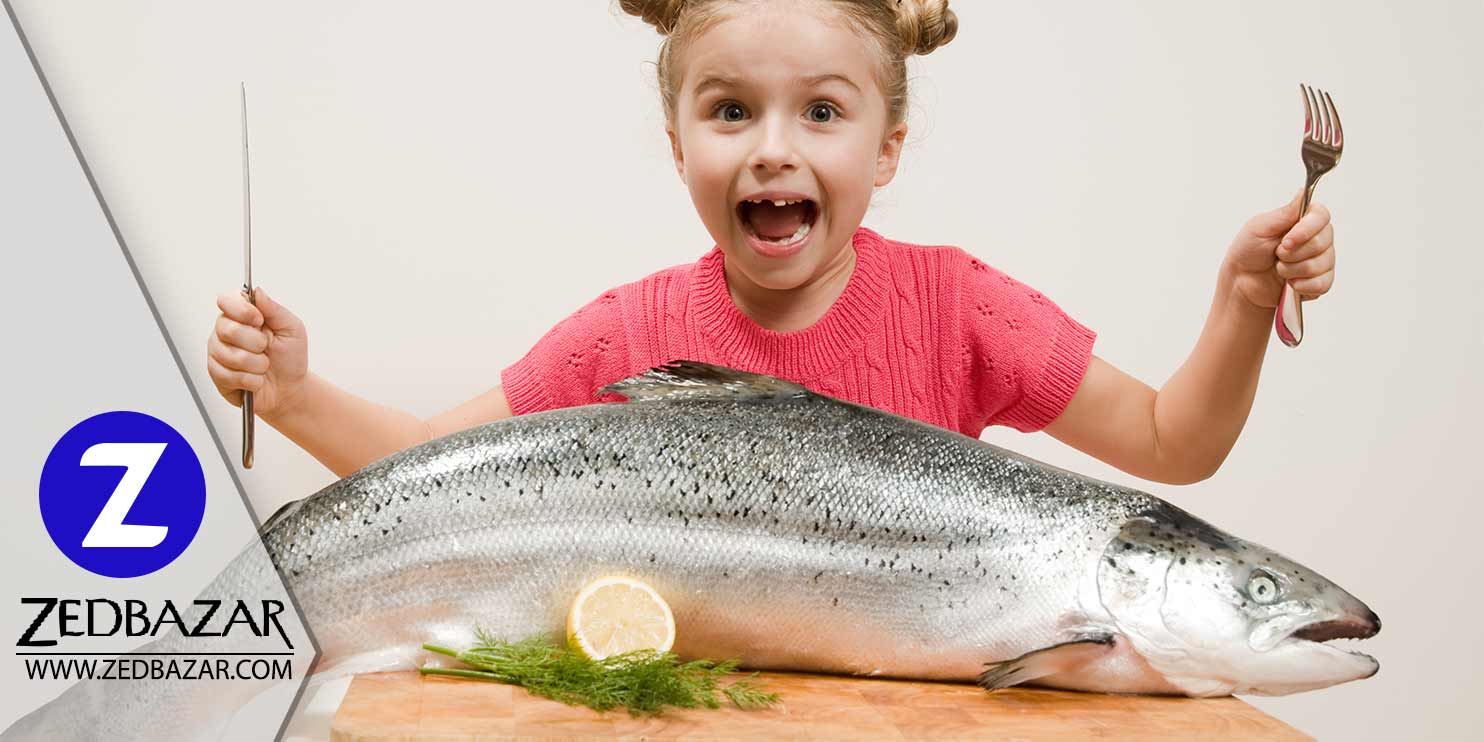 خواص بی نظیر و صد در صد مفید ماهی برای کودکان