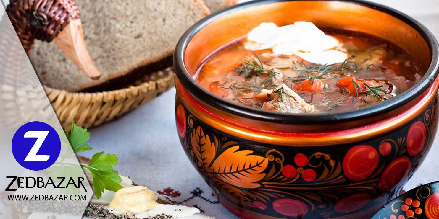 سوپ خاویار یک پیش غذای هیجان انگیز و خوشمزه